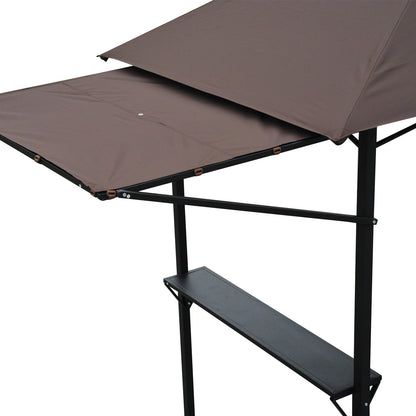 2.5 x 1.5m BBQ Tent Camping Picnic Gazebo Marquee Shelter Portable Waterproof