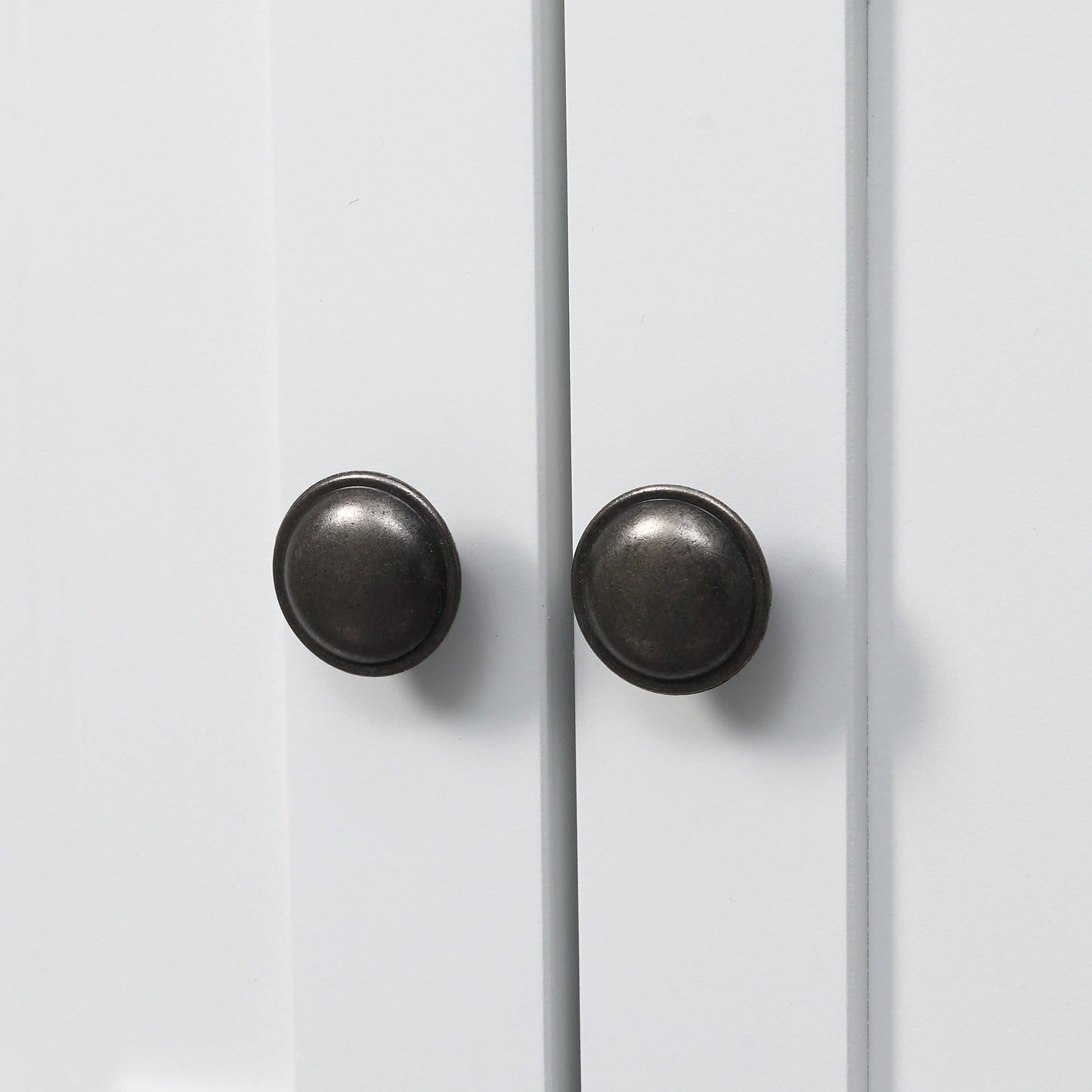 kleankin Pedestal Under Sink Cabinet with Double Doors