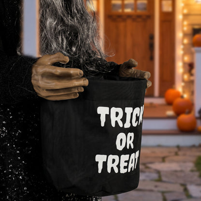 Animated Witch Halloween Decoration - 94cm