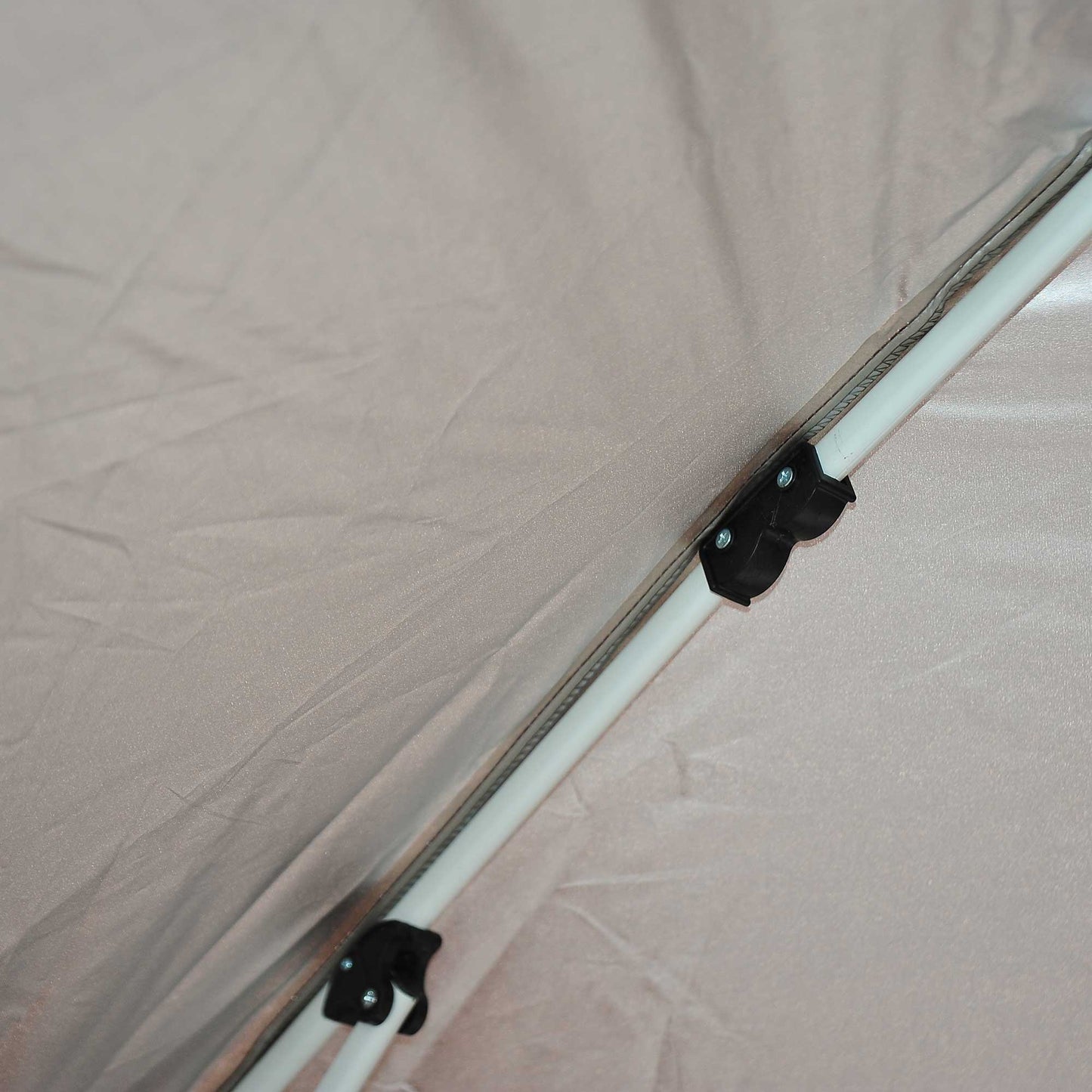 2m x 2m Garden Pop Up Gazebo Marquee Party Tent Wedding Awning Canopy New With free Carrying Case Coffee + Removable 2 Walls 2 Windows