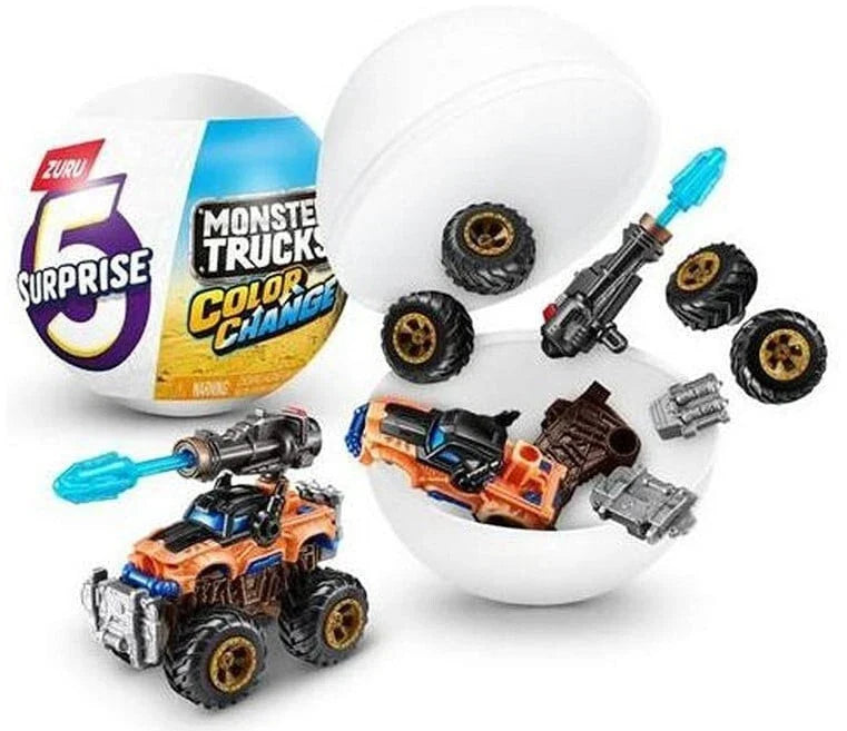 5 Surprise Surprise Ball 9cm Monster Truck Series