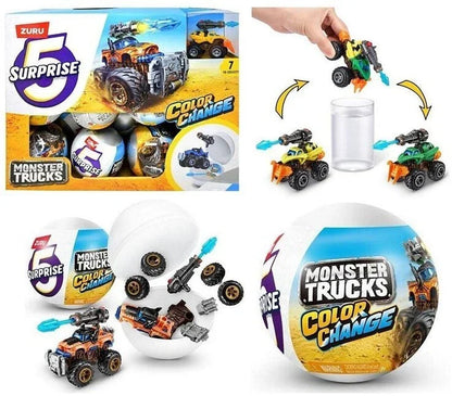 5 Surprise Surprise Ball 9cm Monster Truck Series