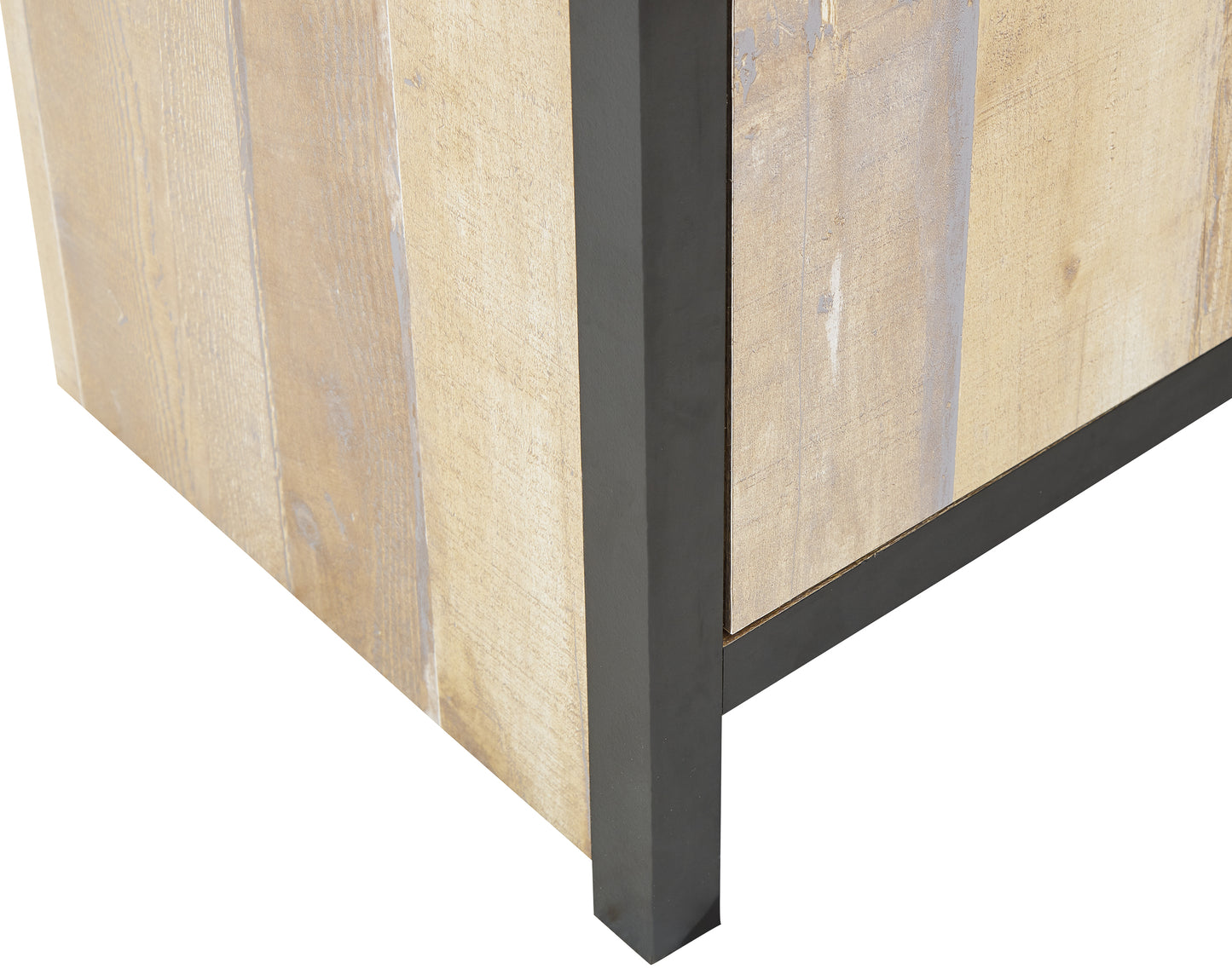 Boston TV Unit Oak 2 Shelves 2 Doors