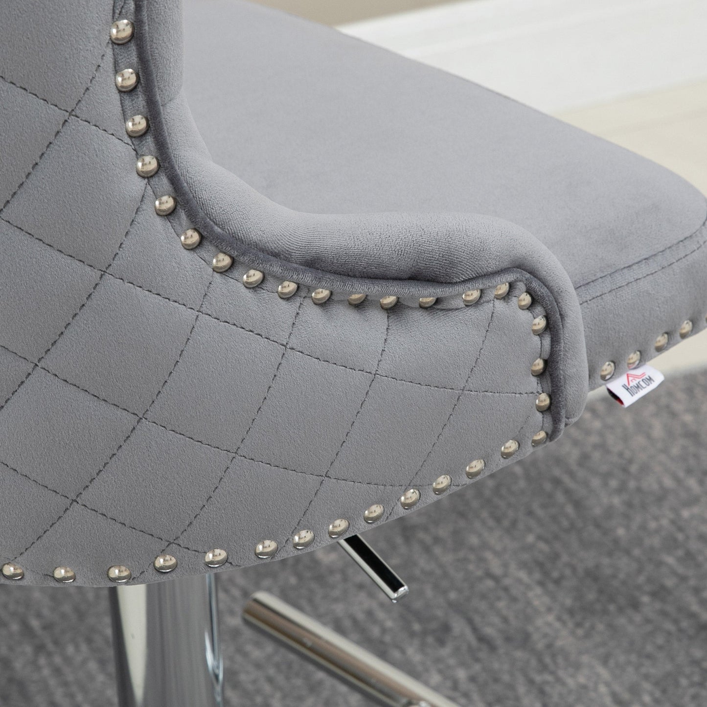 Modern Adjustable Bar Stools Set of 2