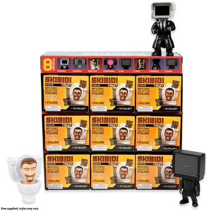 Skibidi Toilet Deluxe Mystery Figures Assorted