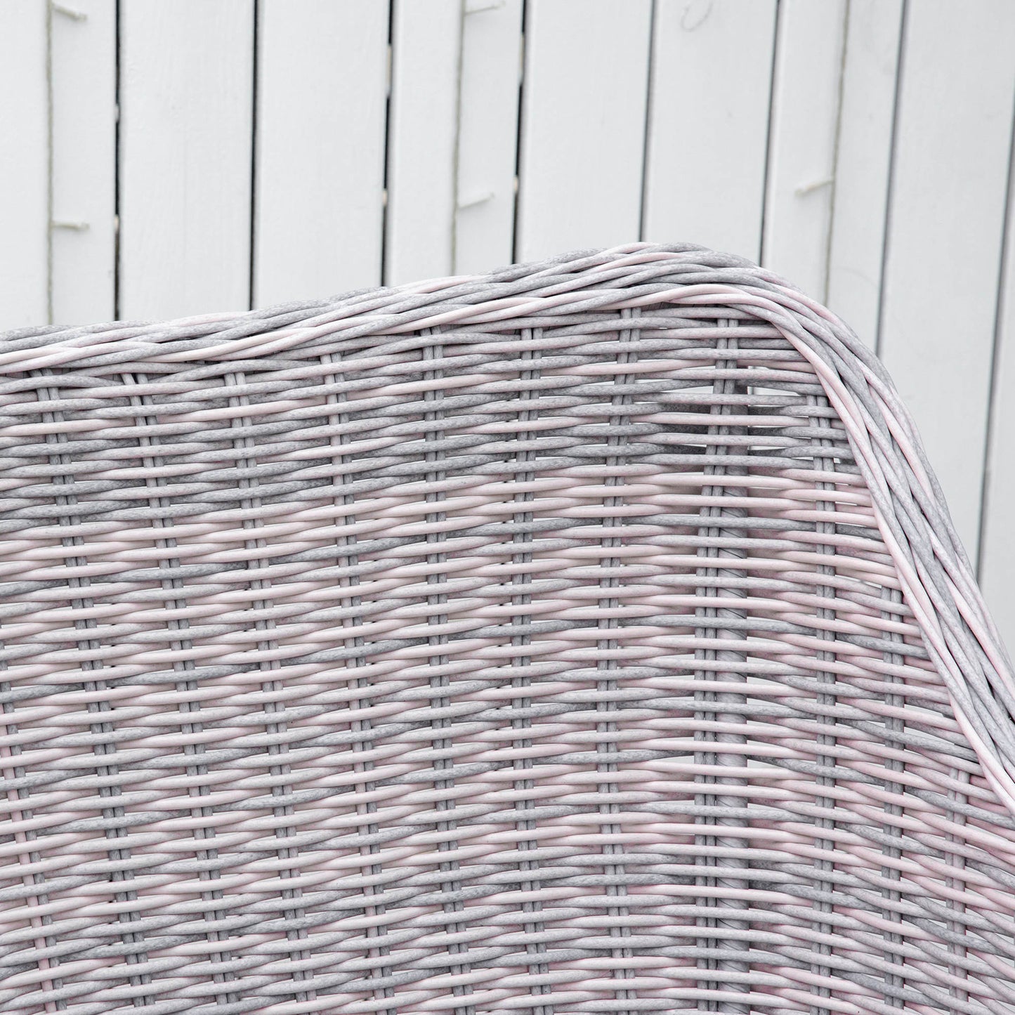 7-Pieces Patio Wicker Rectangular Garden Dining Set