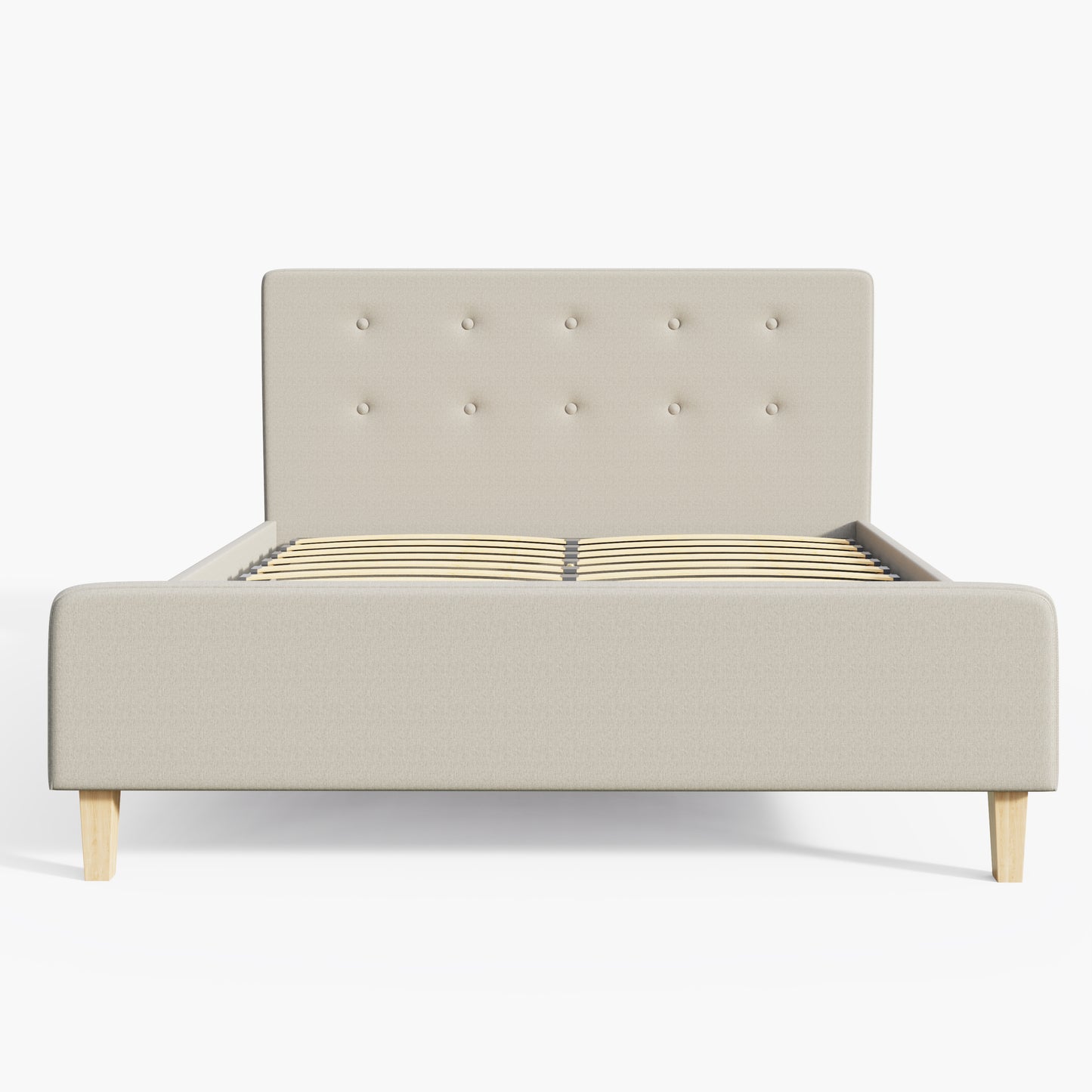 Ashbourne King Size Bed Natural 5 x 7ft