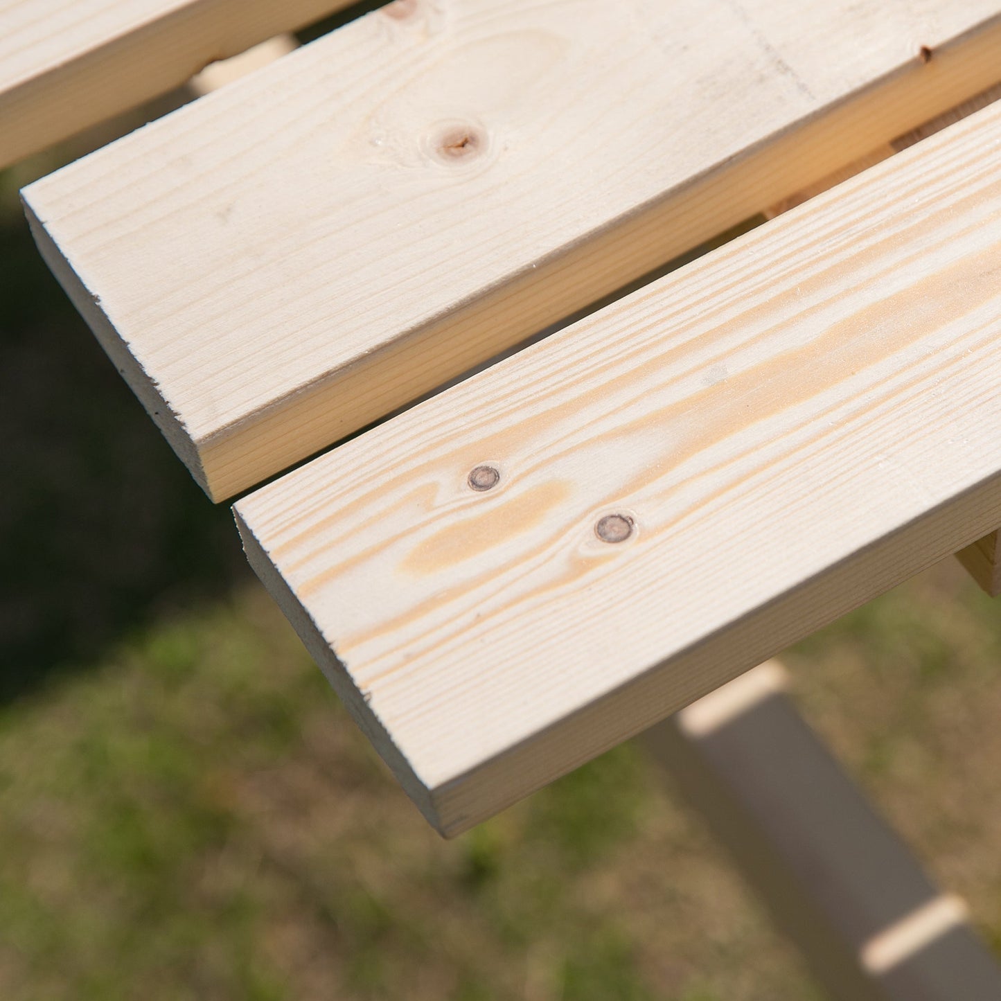 4 Seater Wooden Picnic Table Bench for Outdoor Garden or Patio with Parasol Cutout 150 cm