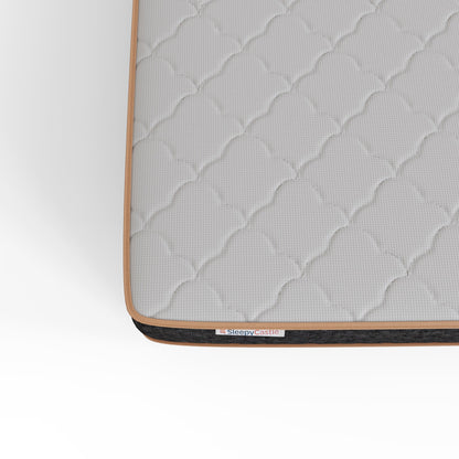 SleepyCastle King Size Double Mattress Polyester White 5 x 7ft