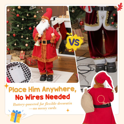 Santa Christmas Decoration - 120cm