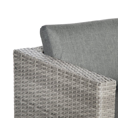 3-Pieces Outdoor PE Rattan Sofa Set