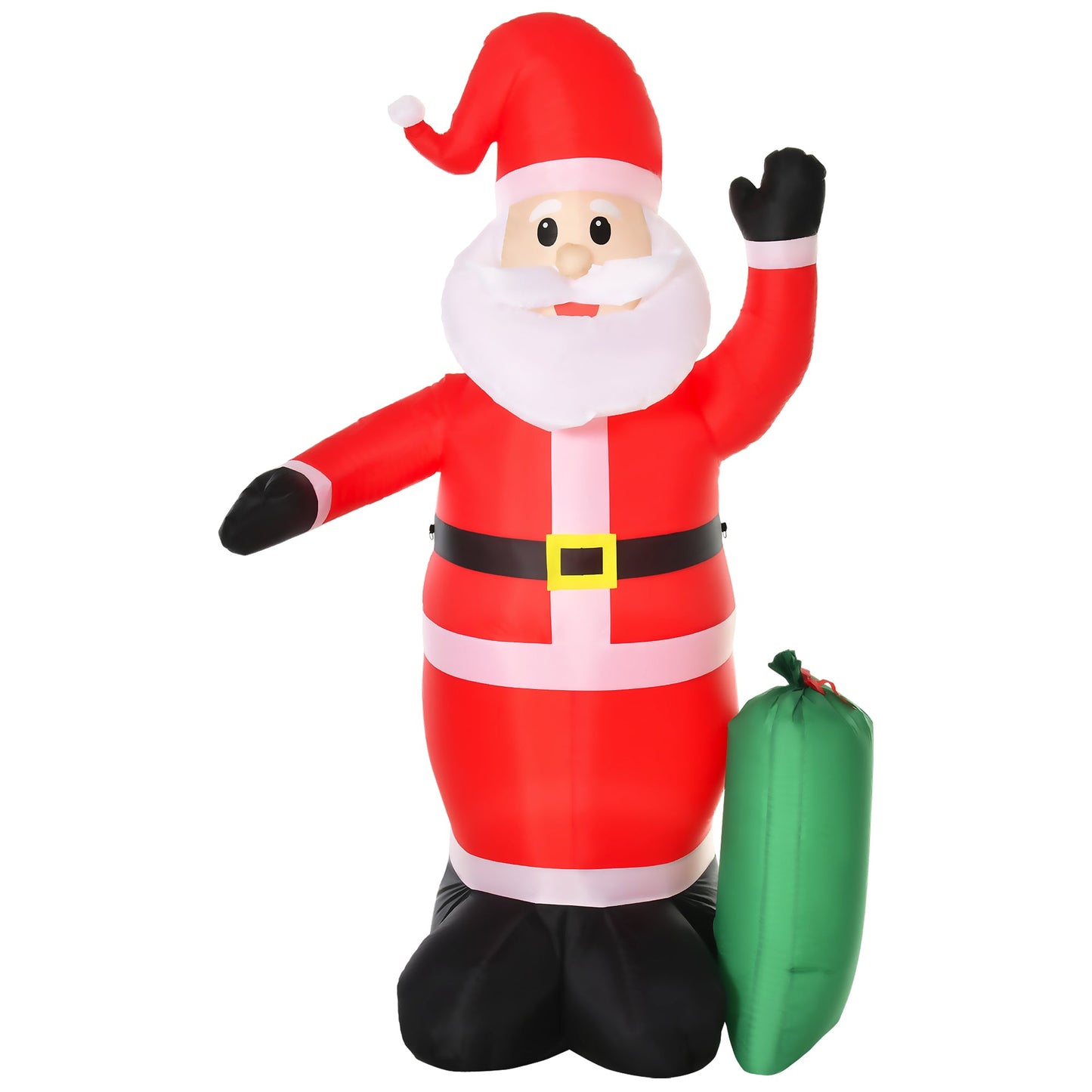 7.5ft Inflatable Christmas Santa Claus with LED Air Blown Xmas Décor Holiday Outdoor Yard Decoration Primary Image
