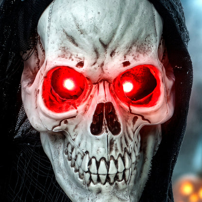 Animated Grim Reaper Halloween Decoration - 183cm