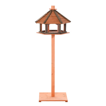 Orient 130cm Bird Feeder Table Natural by Pawhut