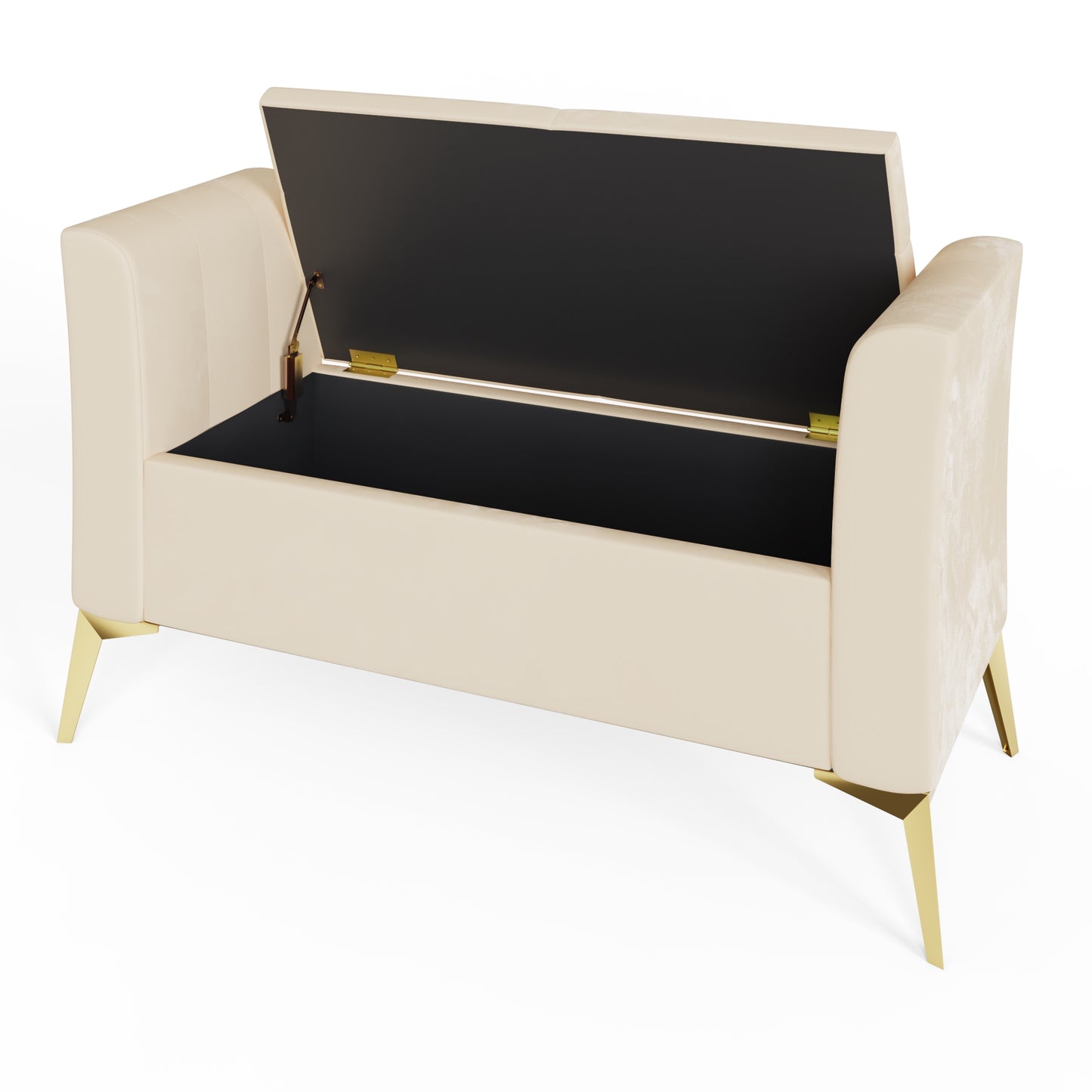 Pettine Bench Natural & Gold