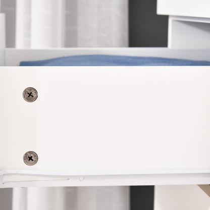 Modern Mirror Wardrobe 2 Door Storage Cupboards Home Storage Organisation Furniture with Adjustable Shelf