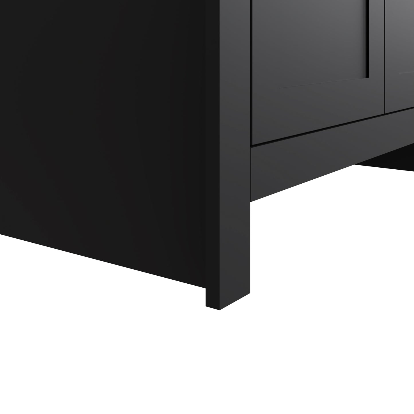 Lancaster 3 Piece Bedroom Furniture Set Black