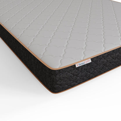 SleepyCastle King Size Double Mattress Polyester White 5 x 7ft