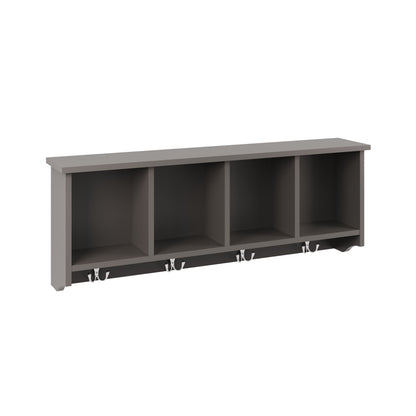 Kempton Shoe Storage Grey 12 Shelves