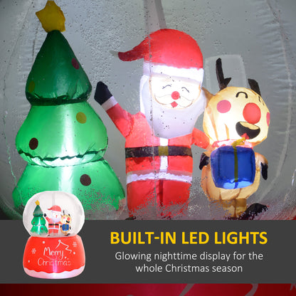 Snowglobe Inflatable Christmas Decoration - 170cm