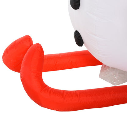 1.7m LED Polyester Snowman Christmas Inflatable