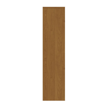 Leon Tall Shelving unit Oak 4 Shelves