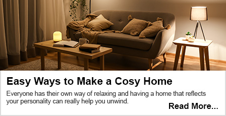Read our Easy Ways To Make a Cosy Home blog here.