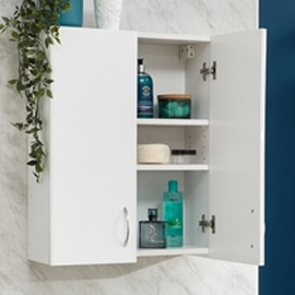<p>White Wall Cabinet</p>