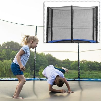 See more information about the Homcom 10Ft Trampoline Net Replacement Enclosure Black