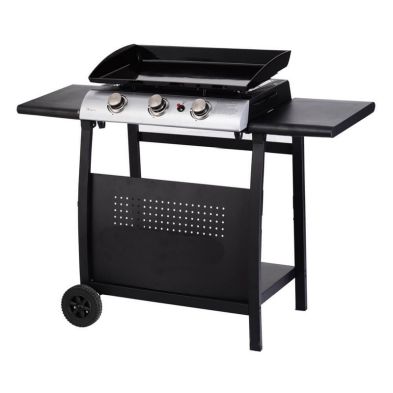 Product photograph of 3 Burner Plancha Garden Gas Bbq By Callow from QD stores