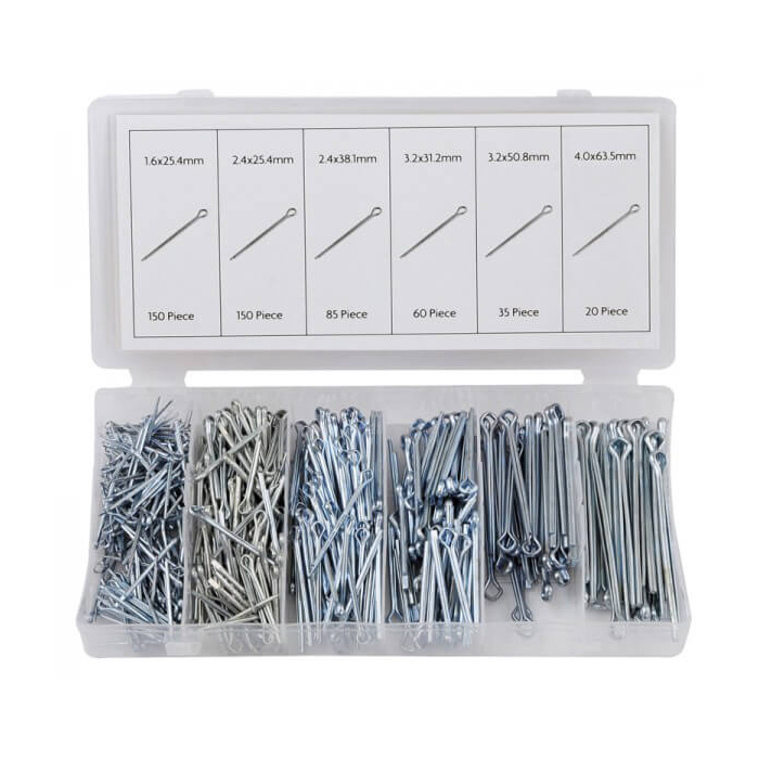 500 Piece Assorted Cotter Pins