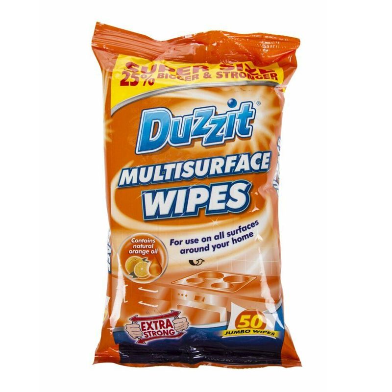 Duzzit 50 Pack Multisurface Wipes