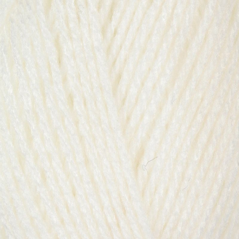 Robin Double Knit Yarn White 100g