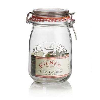 See more information about the Kilner Round Cliptop Jar 1ltr