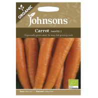 See more information about the Johnsons Organic Carrot Nantes 2 Seeds