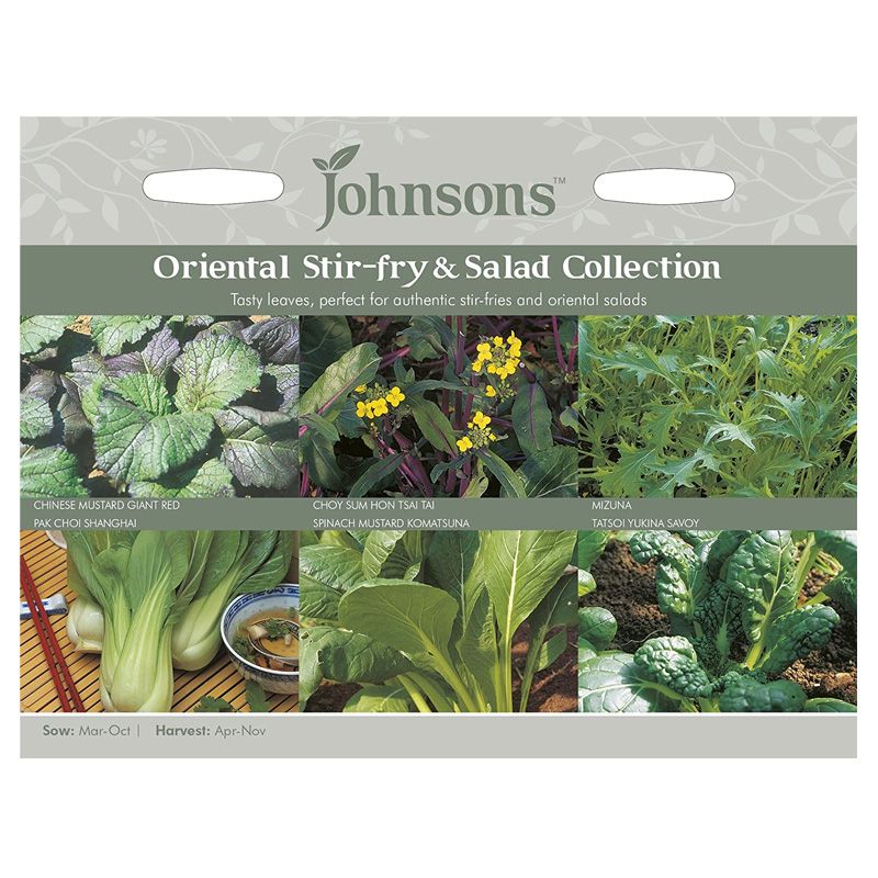 Johnsons Oriental Stirfry & Salad Seeds
