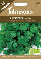 See more information about the Johnsons Organic Coriander For Leaf Seeds