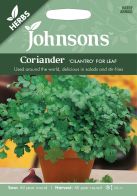 See more information about the Johnsons Coriander Cilantro For Leaf Seeds