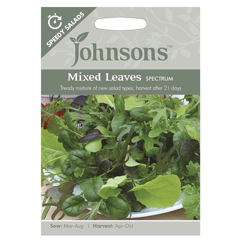 Johnsons Speedy Salads Mixed Leaves Spectrum Seeds