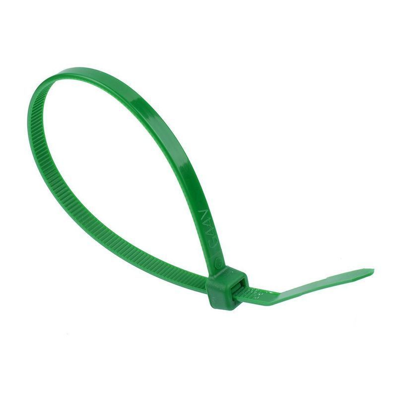 Releasable Nylon Ties Green
