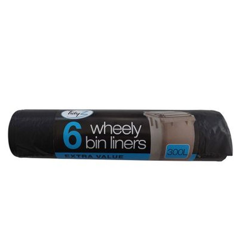 6 Wheelie Bin Liners