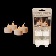 See more information about the LED 4 Flameless Flickering Decorative Tea-lights