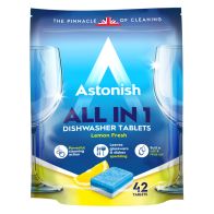 See more information about the Astonish All in 1 Dishwasher Tablets 42 Pack