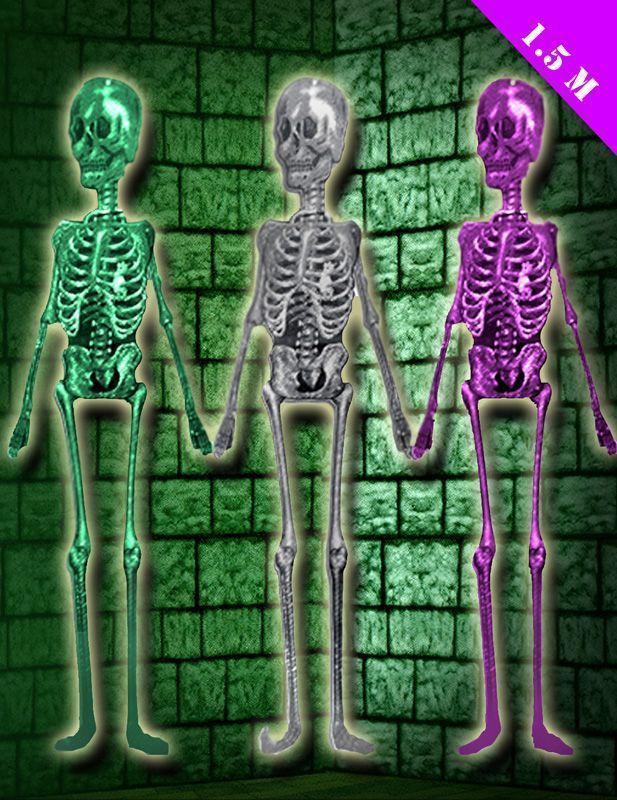 Jointed Laser Skeleton (60 inch purple)