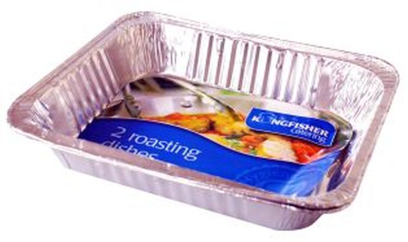 Large Foil Roasting Dishes (Pack Of 2)