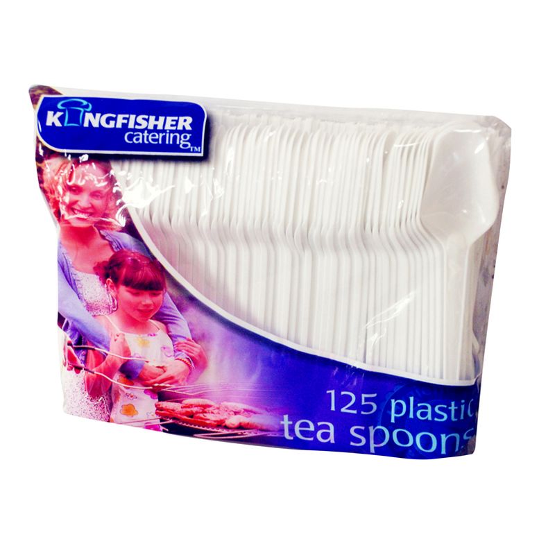 Kingfisher Plastic Tea Spoons (Pack 125)