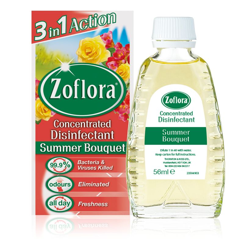Zoflora Concentrated Disinfectant 56ml - Summer Bouquet
