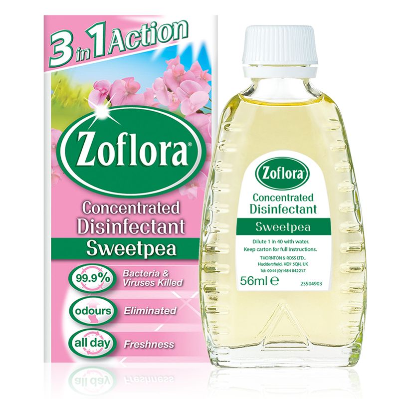 Zoflora Concentrated Disinfectant 56ml - Sweetpea