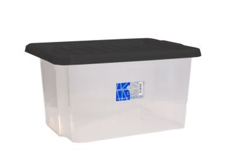35 Litre Plastic Storage Box & Lid