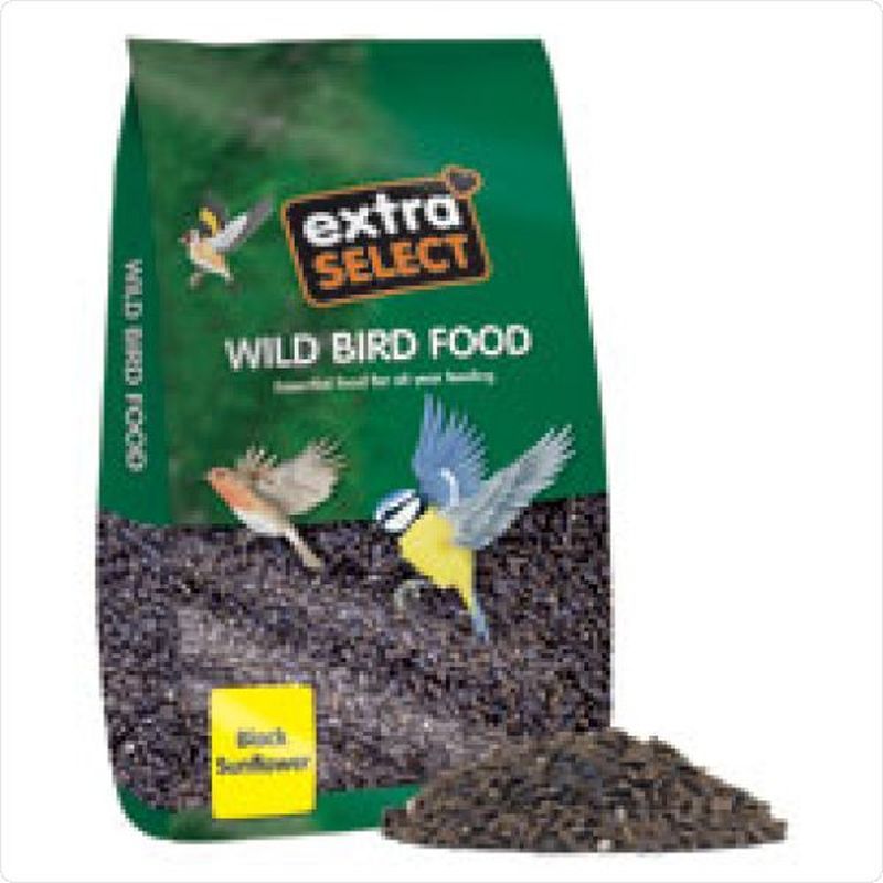 Extra Select Black Sunflower Wild Bird Seed 12.75kg
